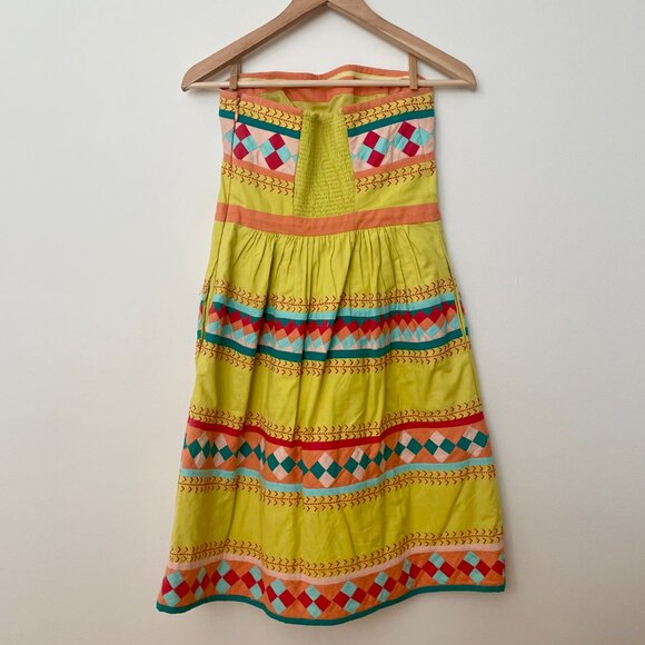 Summer Yellow LEIFSDOTTIR Fiesta Sundress - Picture 2 of 3